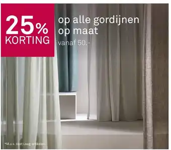 Karwei Alle gordijnen op maat aanbieding