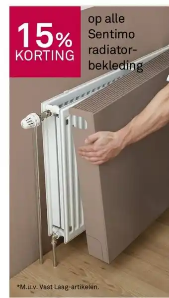 Karwei alle Sentimo radiator-bekleding aanbieding