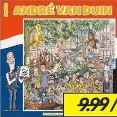 Boekenvoordeel Maandkalender andré van duin aanbieding