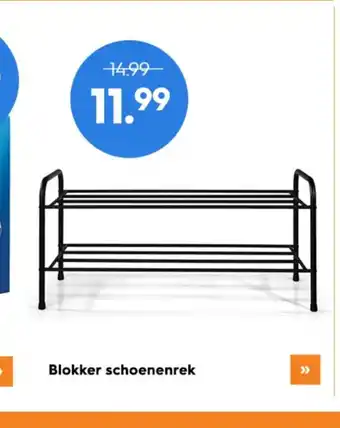 Blokker Schoenenrek aanbieding