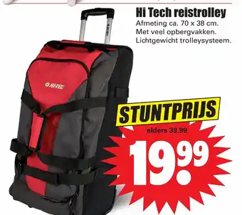 Dirk Hi tech reistrolley aanbieding