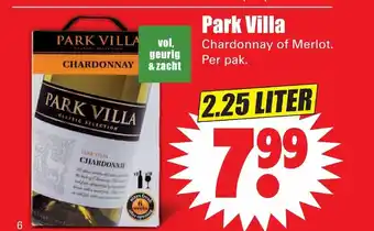 Dirk Park villa 2.25 Liter aanbieding