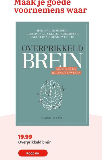 Bruna Overprikkeld brein aanbieding