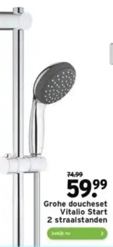 GAMMA Grohe doucheset vitalio start aanbieding