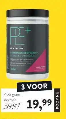 Holland & Barrett Pe nutrition performance iso-energy energy & performance aanbieding