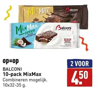 ALDI Balconi 10-pack mixmax aanbieding