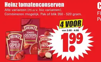 Dirk Heinz tomatenconserven 350-520g aanbieding