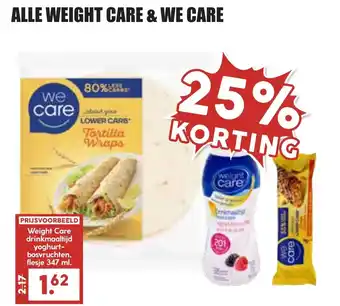 MCD Supermarkt Alle weight care & we care aanbieding