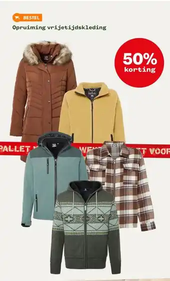 Welkoop Opruiming vrijetijdskleding aanbieding