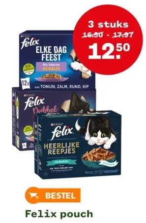 Welkoop Felix pouch aanbieding