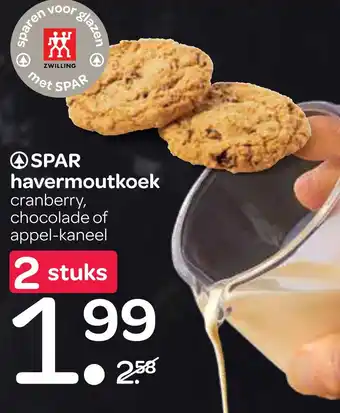 Spar Spar havermoutkoek aanbieding