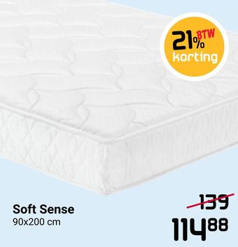 Beddenreus Soft Sense aanbieding