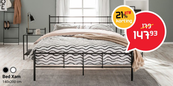 Beddenreus Bed Xam aanbieding