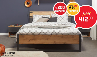 Beddenreus Bed Detroit aanbieding