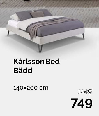 Beter Bed Kårlsson Bed Bädd aanbieding