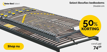 Beter Bed Select Bossflex bedbodems aanbieding