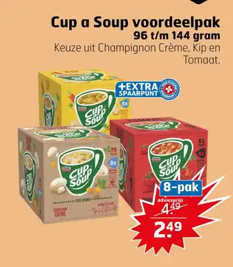 Trekpleister Cup a soup voordeelpak aanbieding