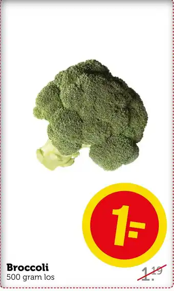 Coop Broccoli aanbieding