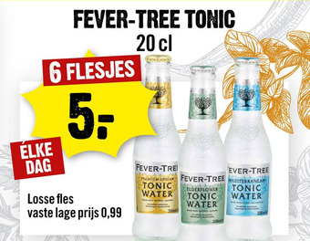 Dirck 3 FEVER-TREE TONIC aanbieding