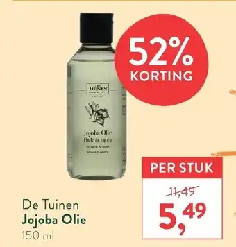 Holland & Barrett De Tuinen Jojoba Olie 150ml aanbieding