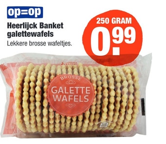 ALDI Heerlijck Banket galettewafels aanbieding