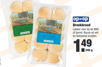 ALDI Breekbrood aanbieding