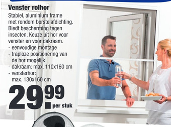 ALDI Venster rolhor aanbieding