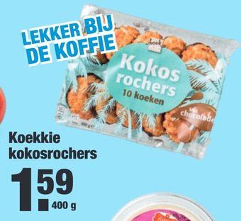 ALDI Koekkie kokosrochers aanbieding