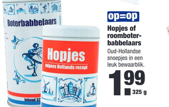 ALDI Hopjes of roomboterbabbelaars aanbieding