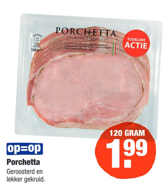 ALDI Porchetta aanbieding