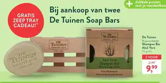 Holland & Barrett De Tuinen Soap bars 2st aanbieding