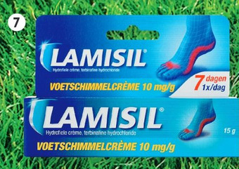 Etos Lamisil Voetschimmelcrème 15 gr aanbieding