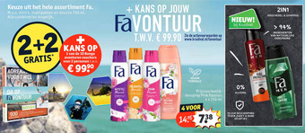 Kruidvat Keuze uit het hele assortiment Fa aanbieding