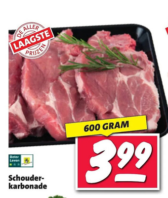 Nettorama Schouderkarbonade aanbieding