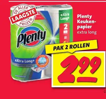 Nettorama Plenty keukenpapier aanbieding