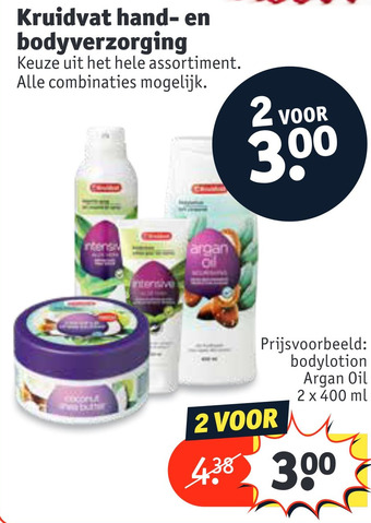 Kruidvat Kruidvat hand- en bodyverzorging aanbieding