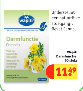 Kruidvat Wapiti Darmfunctie? aanbieding