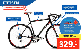 Lidl Racefiets Euphoria 28" aanbieding