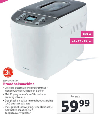 Lidl Broodbakmachine aanbieding
