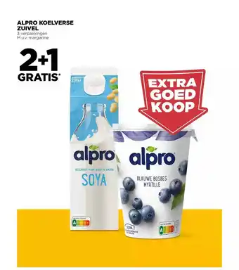 Jumbo Alpro koelverse zuivel aanbieding