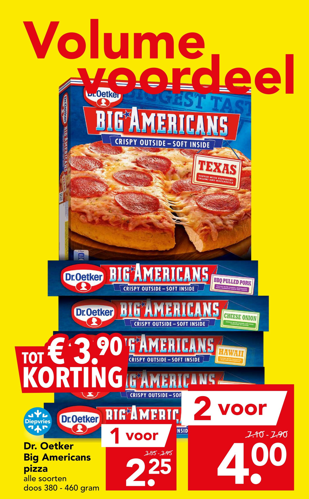 Dr Oetker Big Americans Pizza nbieding Bij Deen Dr Oetker Big Americans Pizza nbieding Bij Deen