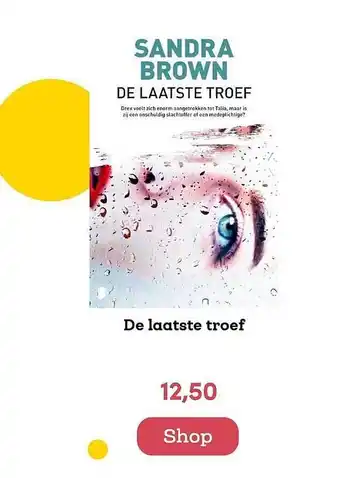 BookSpot De laatste troef - sandra brown aanbieding