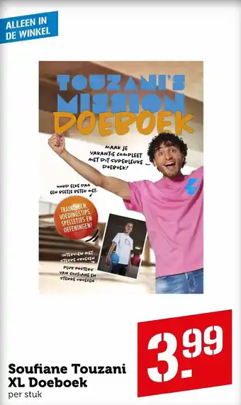 Coop Soufiane touzani xl doeboek aanbieding