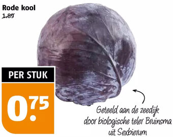 Poiesz Rode Kool aanbieding