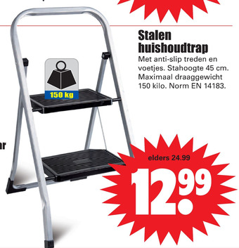 Dirk Stalen huishoudtrap aanbieding