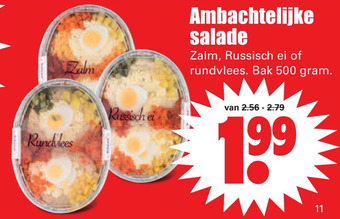 Dirk Ambachtelijke salade aanbieding