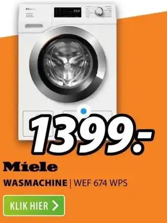 Expert Miele wasmachine aanbieding