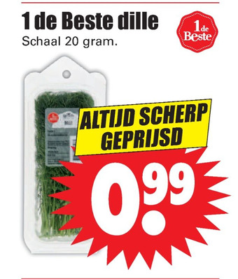 Dirk 1 de Beste dille aanbieding