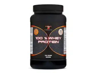 House of Nutrition M double you 100% whey protein (banana - 900 gram) aanbieding