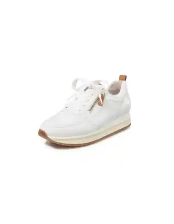 PETER HAHN Gabor sneakers leer  wit aanbieding